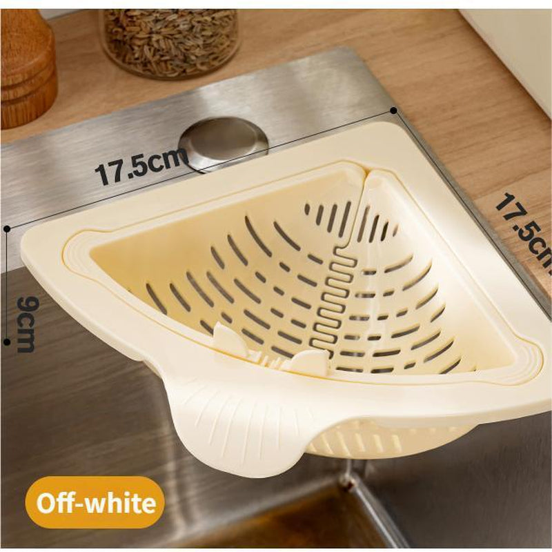 Magnetic Sink Filter Basket, Standing Drain Strainer for Kitchen, One-Press Food Residue Design, Easy to Install & Clean