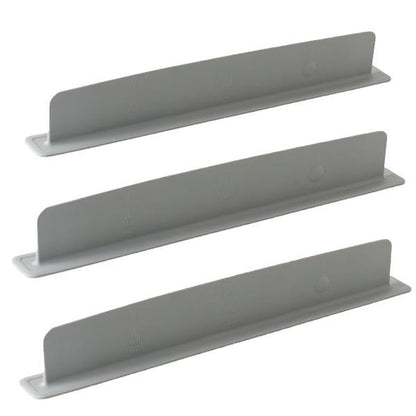 Silicone Sink Splash Guard – Self-Adhering Water Barrier for Kitchen Sinks & Countertops – Prevents Water Splashes, Say Goodbye to Mess and Keep Dry Cleaning Grey